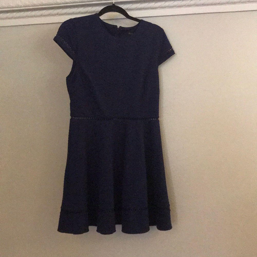 Blue dress